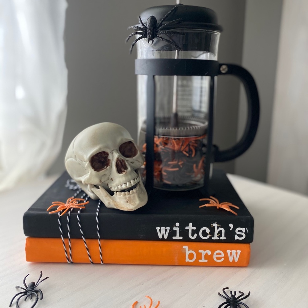 Witch’s Brew Book Stack
